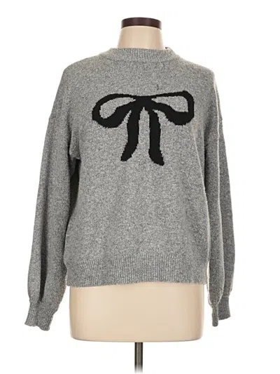 Pre-owned Unbranded Pullover Sweater In Gray