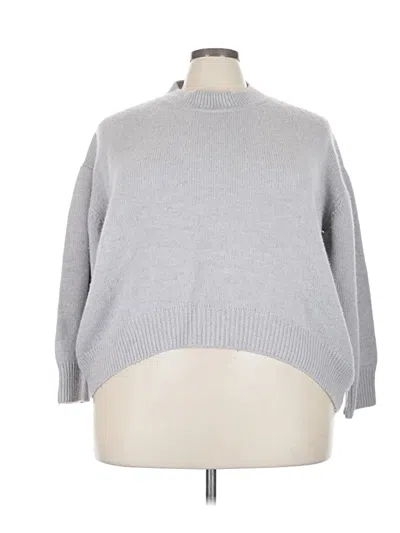 Pre-owned Unbranded Pullover Sweater In Gray