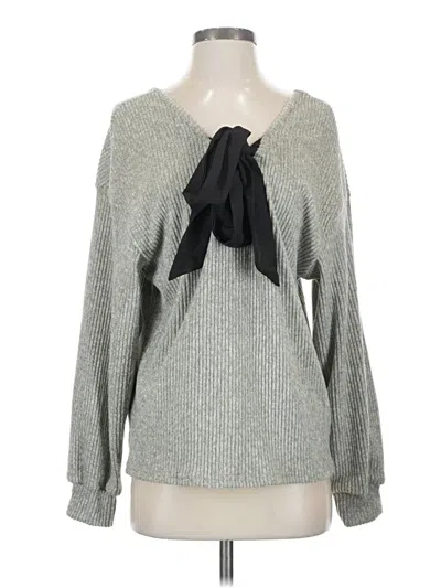 Pre-owned Unbranded Pullover Sweater In Gray