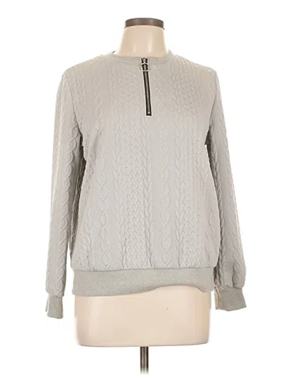 Pre-owned Unbranded Pullover Sweater In Gray