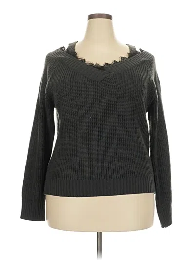 Pre-owned Unbranded Pullover Sweater In Gray