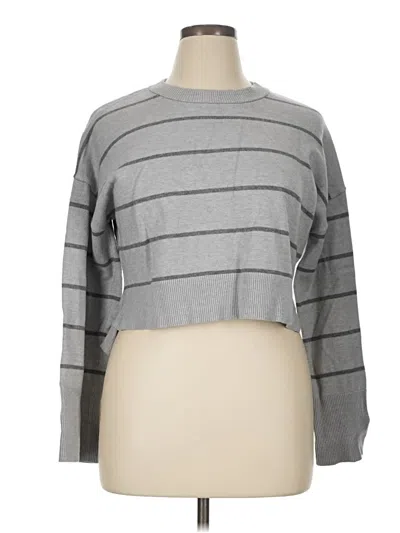 Pre-owned Unbranded Pullover Sweater In Gray