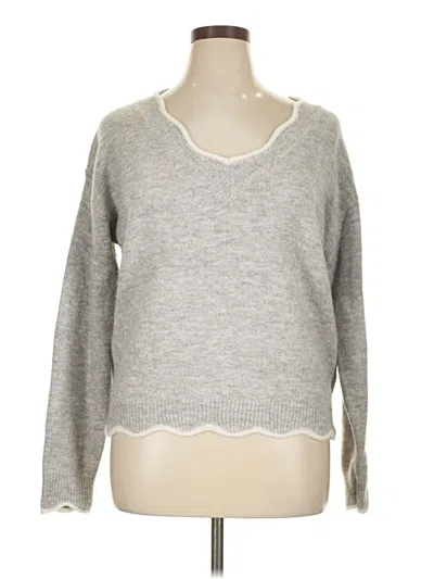 Pre-owned Unbranded Pullover Sweater In Gray
