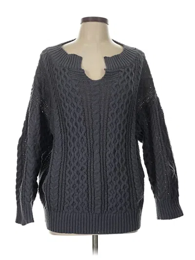 Pre-owned Unbranded Pullover Sweater In Gray