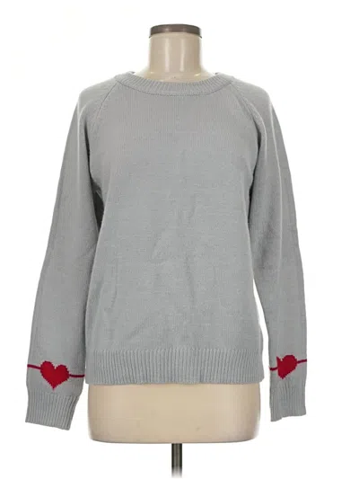 Pre-owned Unbranded Pullover Sweater In Gray