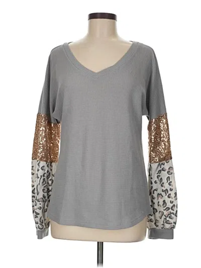 Pre-owned Unbranded Pullover Sweater In Gray