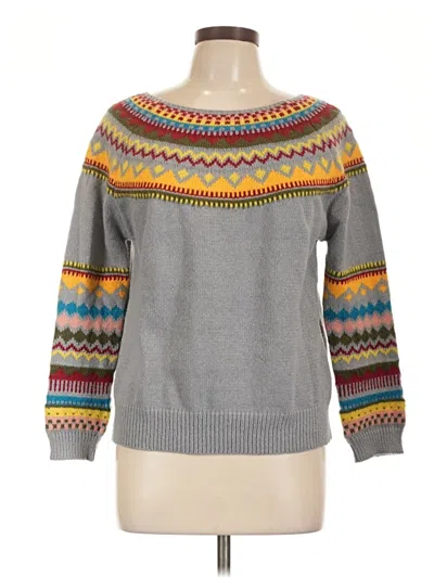 Pre-owned Unbranded Pullover Sweater In Gray