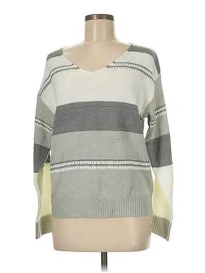 Pre-owned Unbranded Pullover Sweater In Gray