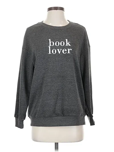 Pre-owned Unbranded Pullover Sweater In Gray