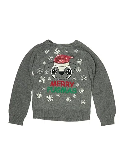 Pre-owned Unbranded Kids' Pullover Sweater In Gray