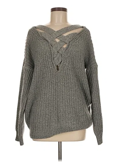 Pre-owned Unbranded Pullover Sweater In Gray
