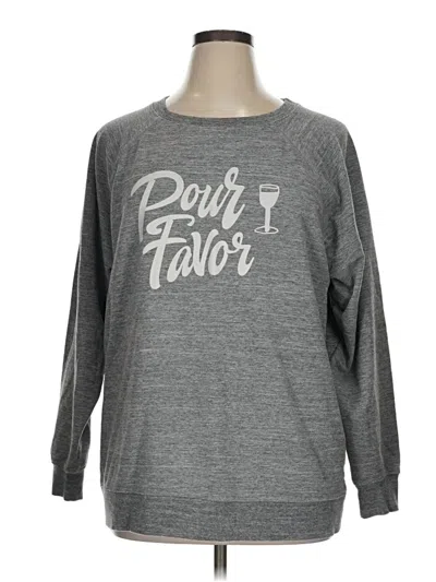 Pre-owned Unbranded Pullover Sweater In Gray