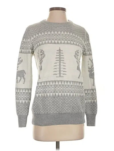 Pre-owned Unbranded Pullover Sweater In Gray