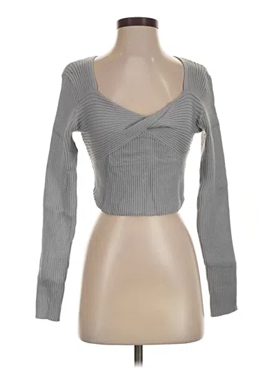 Pre-owned Unbranded Pullover Sweater In Gray