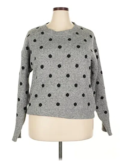 Pre-owned Unbranded Pullover Sweater In Gray