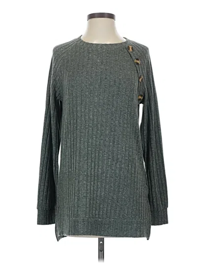 Pre-owned Unbranded Pullover Sweater In Gray