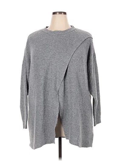 Pre-owned Unbranded Pullover Sweater In Gray