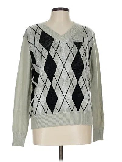 Pre-owned Unbranded Pullover Sweater In Gray