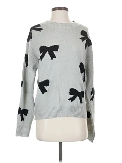 Pre-owned Unbranded Pullover Sweater In Gray
