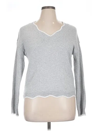 Pre-owned Unbranded Pullover Sweater In Gray
