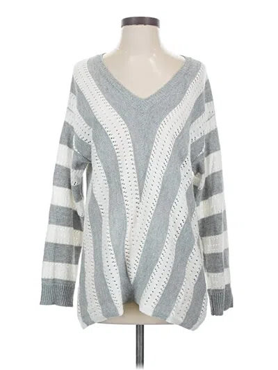 Pre-owned Unbranded Pullover Sweater In Gray