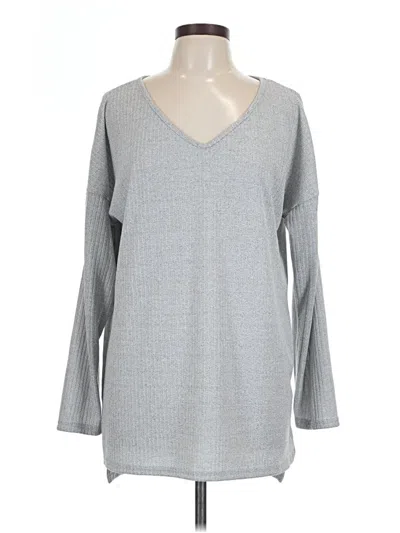 Pre-owned Unbranded Pullover Sweater In Gray
