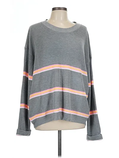 Pre-owned Unbranded Pullover Sweater In Gray