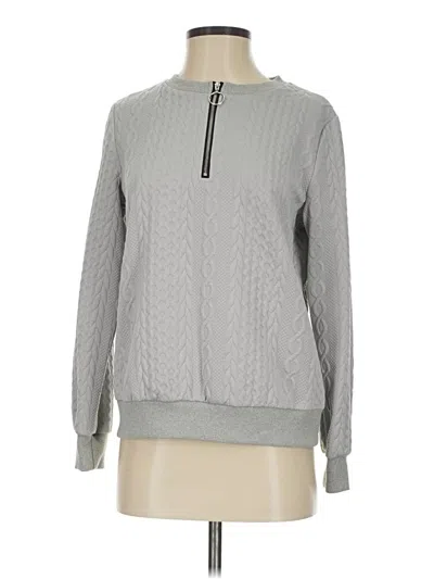 Pre-owned Unbranded Pullover Sweater In Gray