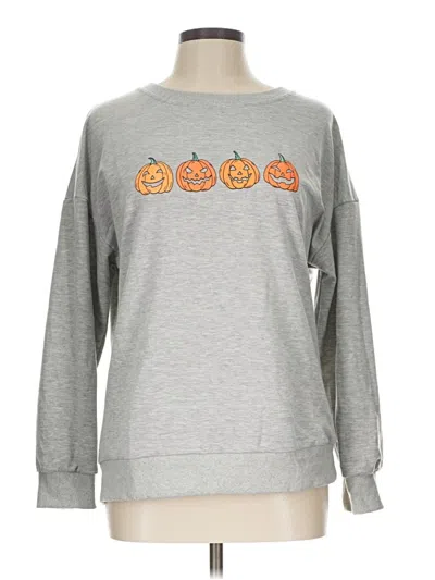 Pre-owned Unbranded Pullover Sweater In Gray