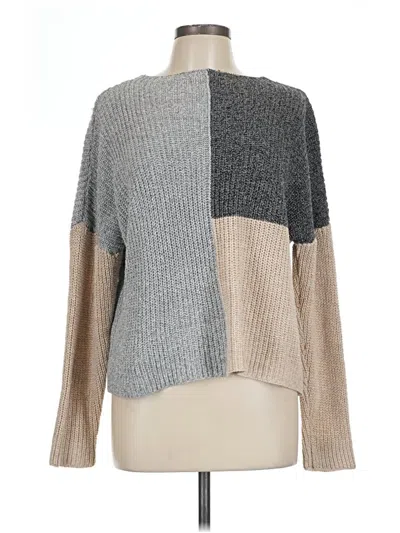 Pre-owned Unbranded Pullover Sweater In Gray