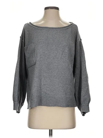 Pre-owned Unbranded Pullover Sweater In Gray