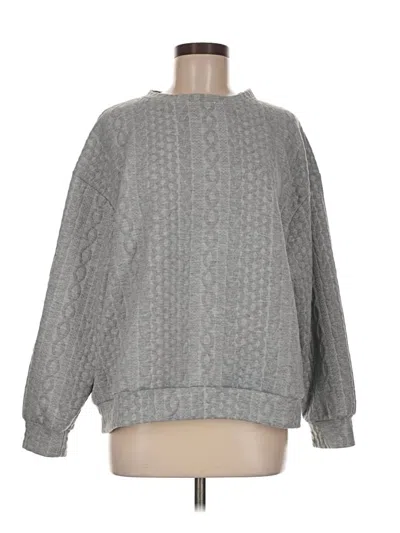 Pre-owned Unbranded Pullover Sweater In Gray