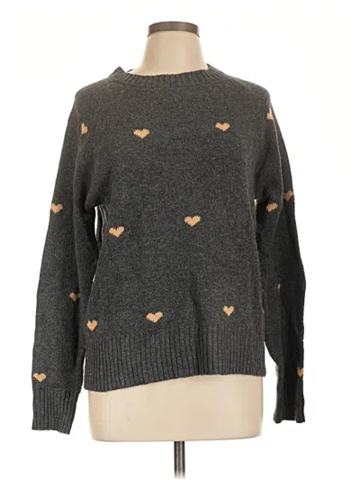 Pre-owned Unbranded Pullover Sweater In Gray