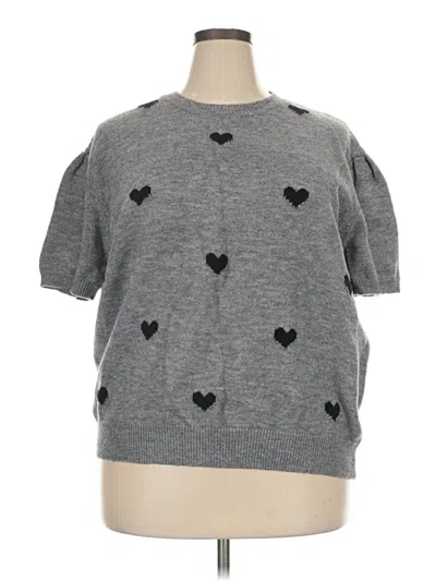 Pre-owned Unbranded Pullover Sweater In Gray