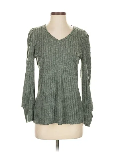 Pre-owned Unbranded Pullover Sweater In Green