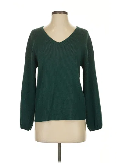 Pre-owned Unbranded Pullover Sweater In Green