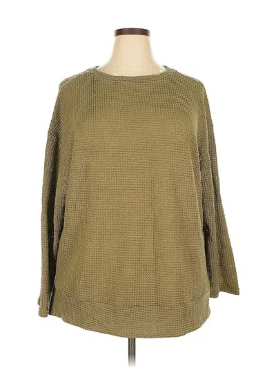 Pre-owned Unbranded Pullover Sweater In Green
