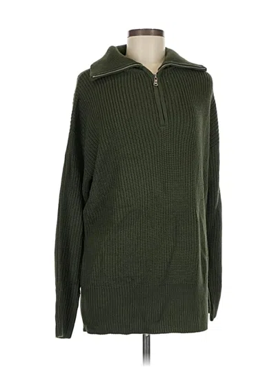 Pre-owned Unbranded Pullover Sweater In Green
