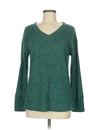 Pre-owned Unbranded Pullover Sweater In Green
