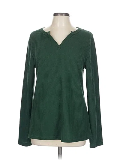 Pre-owned Unbranded Pullover Sweater In Green