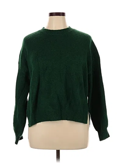 Pre-owned Unbranded Pullover Sweater In Green