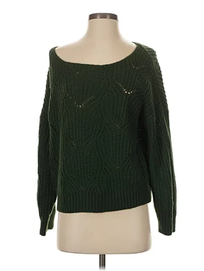 Pre-owned Unbranded Pullover Sweater In Green