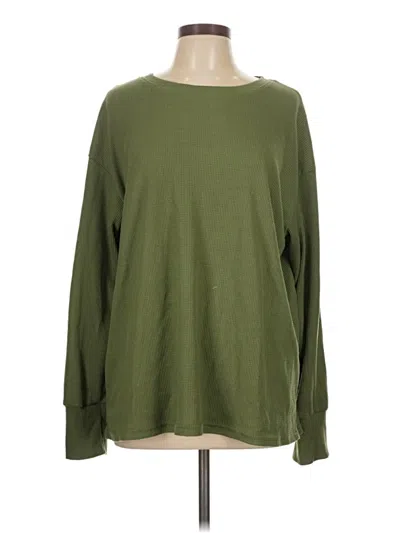 Pre-owned Unbranded Pullover Sweater In Green