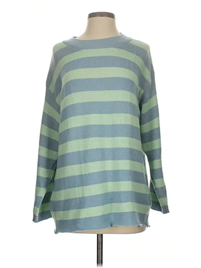 Pre-owned Unbranded Pullover Sweater In Green