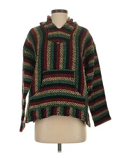 Pre-owned Unbranded Pullover Sweater In Green