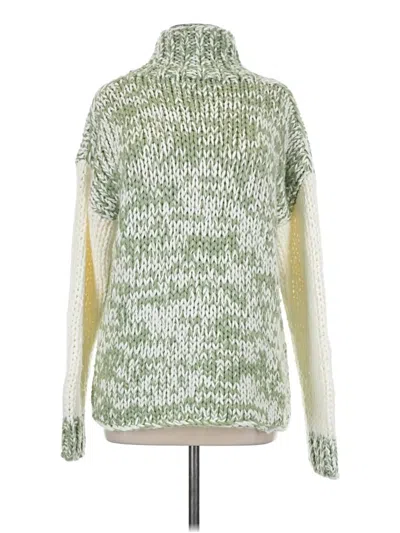 Pre-owned Unbranded Pullover Sweater In Green