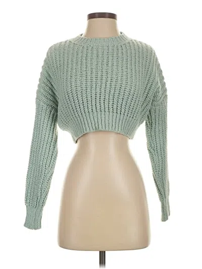 Pre-owned Unbranded Pullover Sweater In Green
