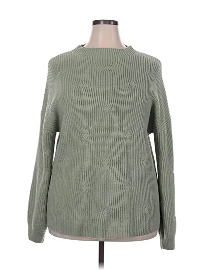 Pre-owned Unbranded Pullover Sweater In Green