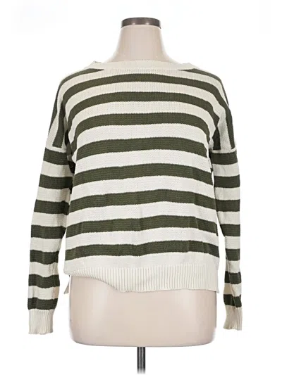 Pre-owned Unbranded Pullover Sweater In Green