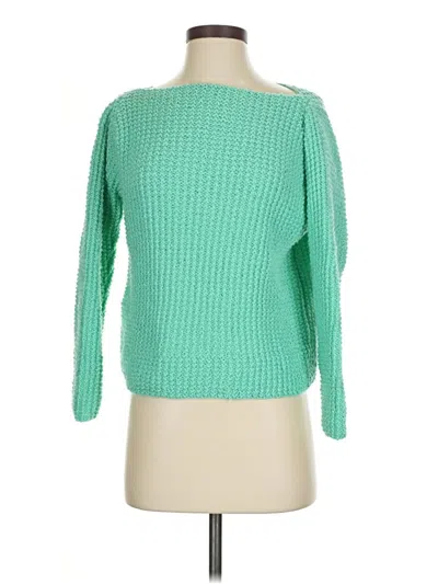 Pre-owned Unbranded Pullover Sweater In Green